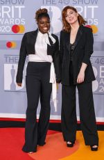 ALICE LEVINE at Brit Awards 2020 in London 02/18/2020
