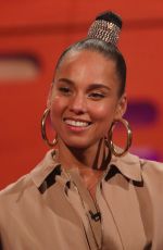 ALICIA KEYS at Graham Norton Show in London 02/06/20