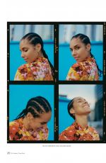 ALICIA KEYS in The Sunday Times Style Magazine, February 2020