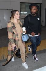 ALLISON HOLKER at LAX Airport in Los Angeles 02/12/2020