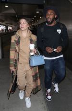 ALLISON HOLKER at LAX Airport in Los Angeles 02/12/2020