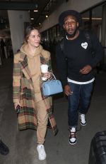 ALLISON HOLKER at LAX Airport in Los Angeles 02/12/2020