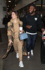 ALLISON HOLKER at LAX Airport in Los Angeles 02/12/2020