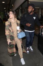 ALLISON HOLKER at LAX Airport in Los Angeles 02/12/2020