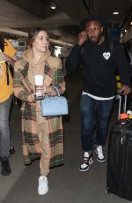 ALLISON HOLKER at LAX Airport in Los Angeles 02/12/2020
