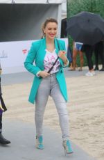ALYSSA MILANO Arrives at Fanatics Pre-super Bowl Party in Miami 02/01/2020