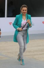 ALYSSA MILANO Arrives at Fanatics Pre-super Bowl Party in Miami 02/01/2020
