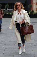 AMANDA HOLDEN Leaves Heart Radio in London 01/31/2020