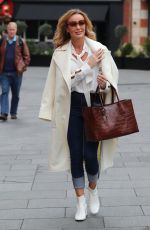 AMANDA HOLDEN Leaves Heart Radio in London 01/31/2020