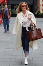 AMANDA HOLDEN Leaves Heart Radio in London 01/31/2020