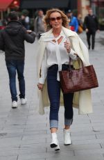 AMANDA HOLDEN Leaves Heart Radio in London 01/31/2020
