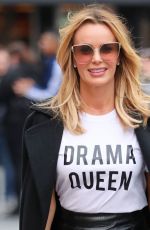 AMANDA HOLDEN Leaves Heart Radio in London 02/04/2020