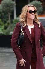 AMANDA HOLDEN Leaves Heart Radio in London 02/13/2020