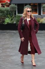 AMANDA HOLDEN Leaves Heart Radio in London 02/13/2020