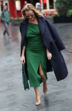AMANDA HOLDEN Leaves Heart Radio in London 02/24/2020