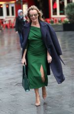 AMANDA HOLDEN Leaves Heart Radio in London 02/24/2020