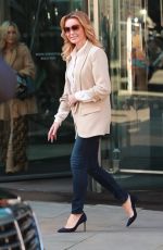 AMANDA HOLDEN Leaves Her Hotel in Manchester 02/06/2020