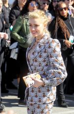 AMBER HEARD Arrives at Film Independent Spirit Awards in Santa Monica 02/08/2020