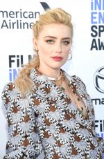 AMBER HEARD at 2020 Film Independent Spirit Awards in Santa Monica 02/08/2020