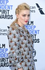 AMBER HEARD at 2020 Film Independent Spirit Awards in Santa Monica 02/08/2020