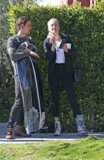 AMBER HEARD Meets with Her Stylist to Prepare for Oscars in Los Angeles 02/07/2020