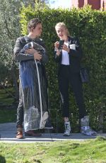 AMBER HEARD Meets with Her Stylist to Prepare for Oscars in Los Angeles 02/07/2020