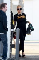 AMBER ROSE Out and About in Los Angeles 02/11/2020