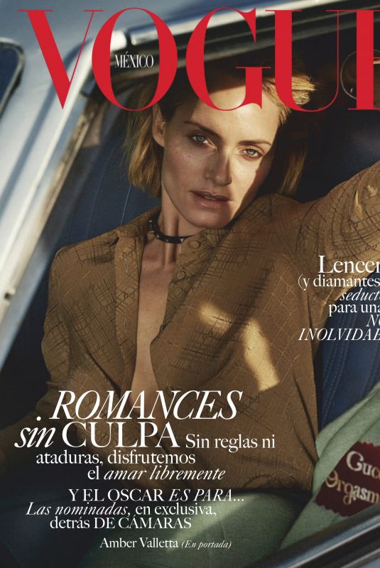 AMBER VALLETTA in Vogue Magazine, Mexico & Latin America February 2020