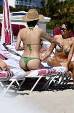 AMBRA GUTIERREZ in Bikini at a Beach in Miami 02/02/2020