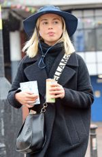 AMELIA WINDSOR Out and About in London 02/23/2020