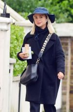 AMELIA WINDSOR Out and About in London 02/23/2020
