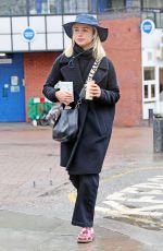 AMELIA WINDSOR Out and About in London 02/23/2020
