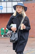 AMELIA WINDSOR Out and About in London 02/23/2020