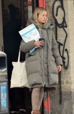 AMELIA WINDSOR Out in London 02/13/2020