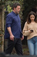 ANA DE ARMAS and Ben Affleck on the Set of Deep Water 02/16/2020