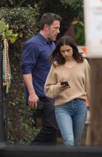 ANA DE ARMAS and Ben Affleck on the Set of Deep Water 02/16/2020