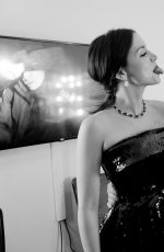 ANA DE ARMAS Getting Ready for Golden Globes 2020 Photoshoot