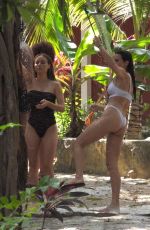 ANDI DORFAMN and AMANDA STANTON in Bikinis in Tulum 02/05/2020