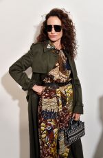 ANDIE MACDOWELL at Christian Dior Show at Paris Fashion Week 02/25/2020