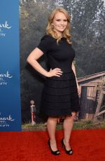 ANDREA BROOKS at When Calls the Heart, Season 7 Premiere in Los Angeles 02/11/2020
