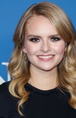 ANDREA BROOKS at When Calls the Heart, Season 7 Premiere in Los Angeles 02/11/2020
