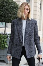 ANJA RUBIK Arrives at Ritz Hotel in Paris 02/27/2020
