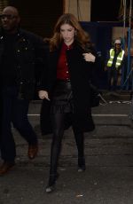 ANNA KENDRICK Leaves BBC Radio 2 in London 02/14/2020