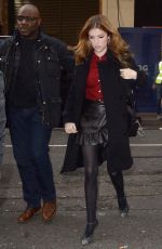 ANNA KENDRICK Leaves BBC Radio 2 in London 02/14/2020