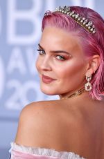ANNE MARIE at Brit Awards 2020 in London 02/18/2020