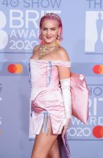 ANNE MARIE at Brit Awards 2020 in London 02/18/2020
