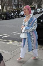ANNE MARIE Out and About in London 02/04/2020
