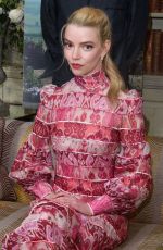 ANYA TAYLOR-JOY at Emma Photocall in London 02/12/2020