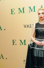ANYA TAYLOR-JOY at Emma Special Screening in New York 02/04/2020