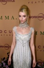 ANYA TAYLOR-JOY at Emma. Premiere in Los Angeles 02/18/2020